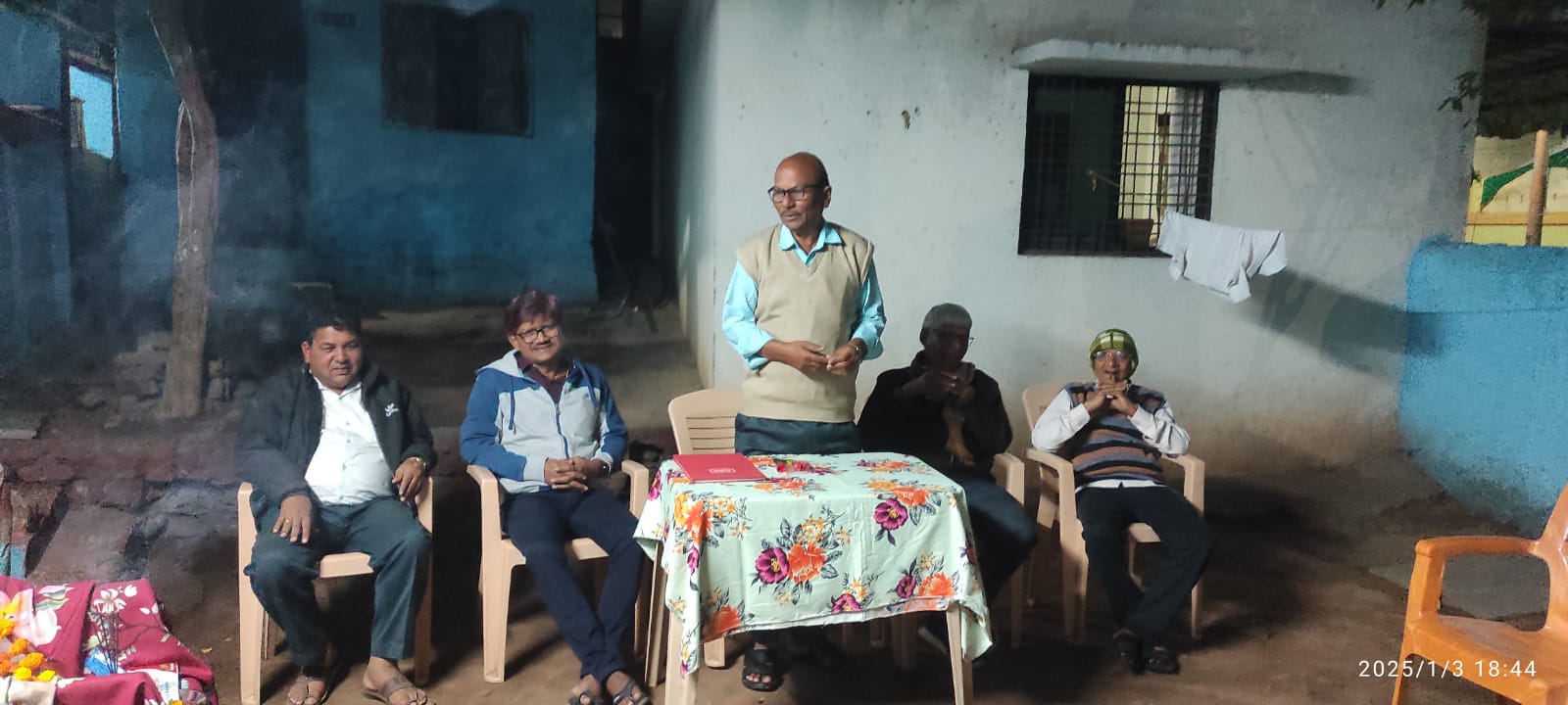 सिद्धार्थ वस्तीगृह येथे क्रांतीज्योती सावित्रीबाई फुले यांची जयंती साजरी.